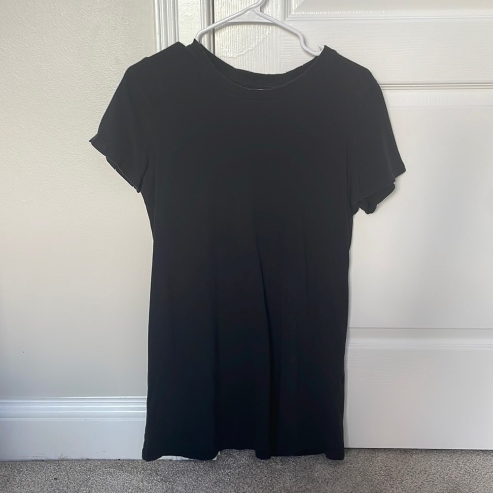 Black T-Shirt Dress